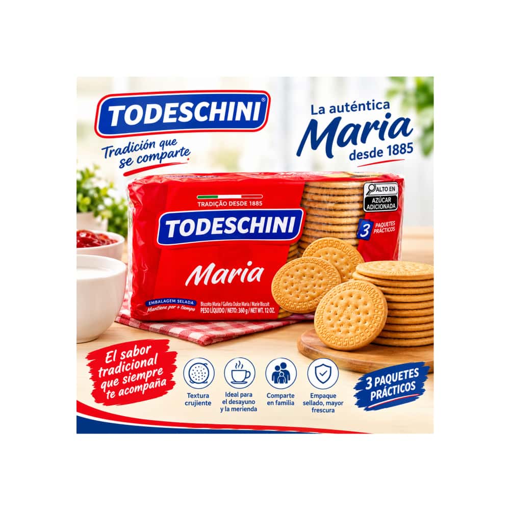 Galletas María Todeschini (20 x 360 g / 12.7 oz) - Miniatura 2