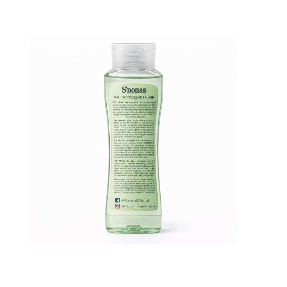 Colonia splash familiar S'nonas (500 ml) - Miniatura 2