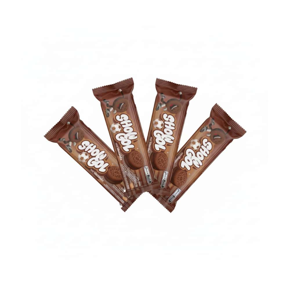 Galletas de chocolate rellenas con crema sabor a chocolate Show Gol (4 x 76 g / 2.68 oz) - Miniatura 1