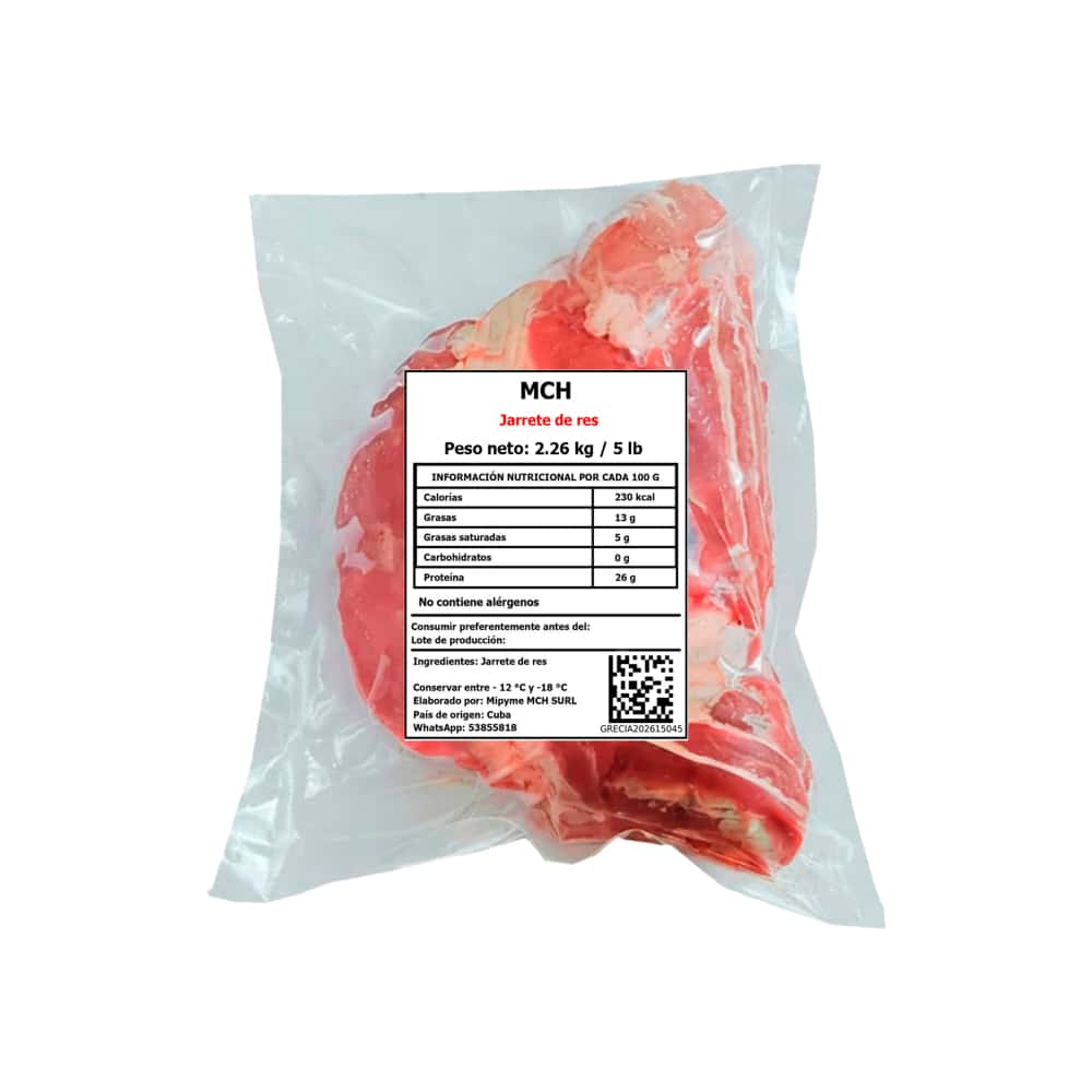 Jarrete de res MCH (2.26 kg / 5 lb) - Miniatura 1