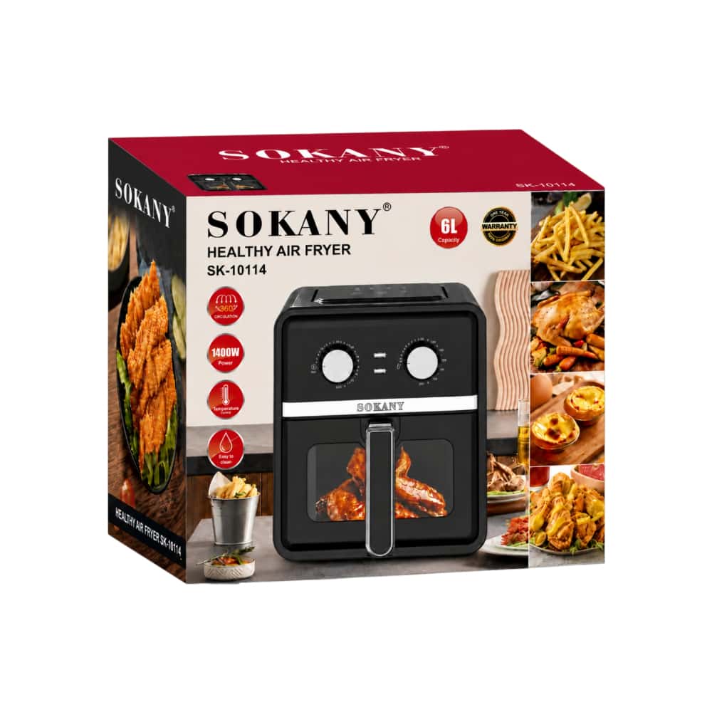 Freidora de aire 6 L Sokany SK-10114 - Miniatura 2