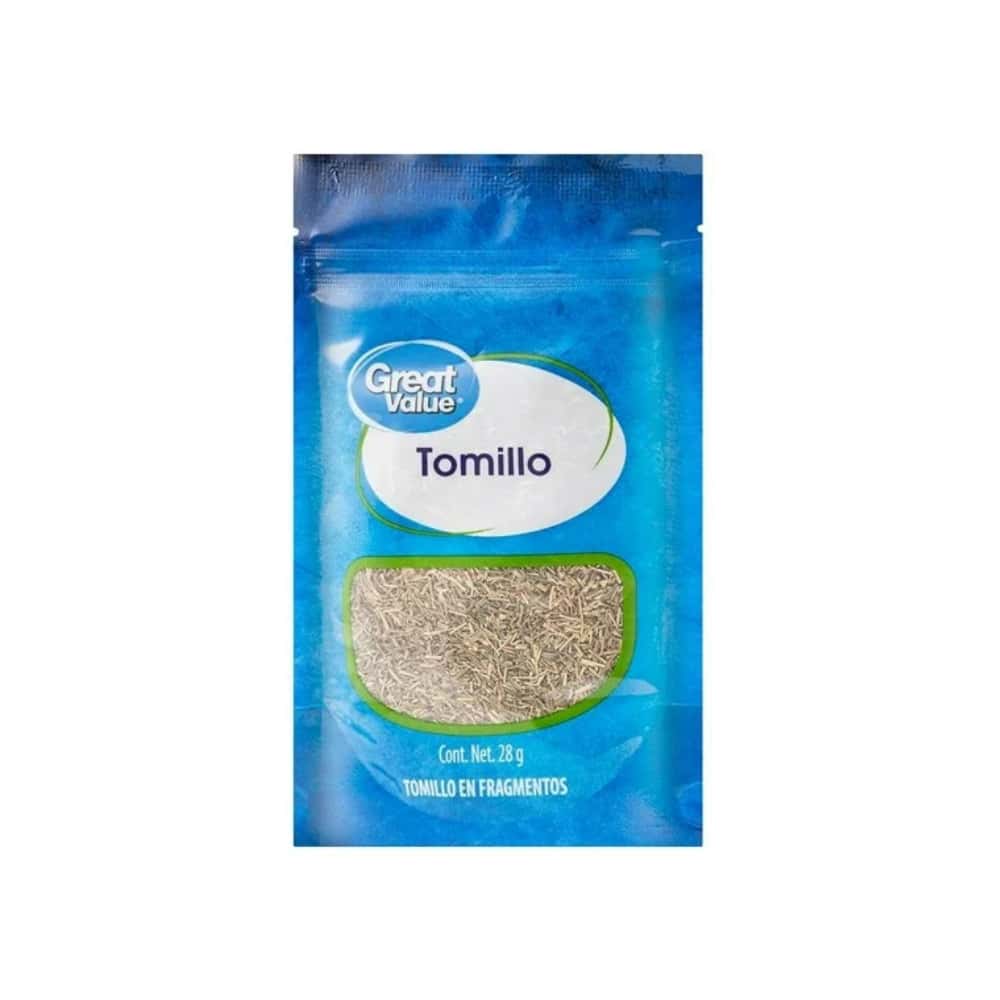 Tomillo en fragmentos Great Value (28 g) - Miniatura 1