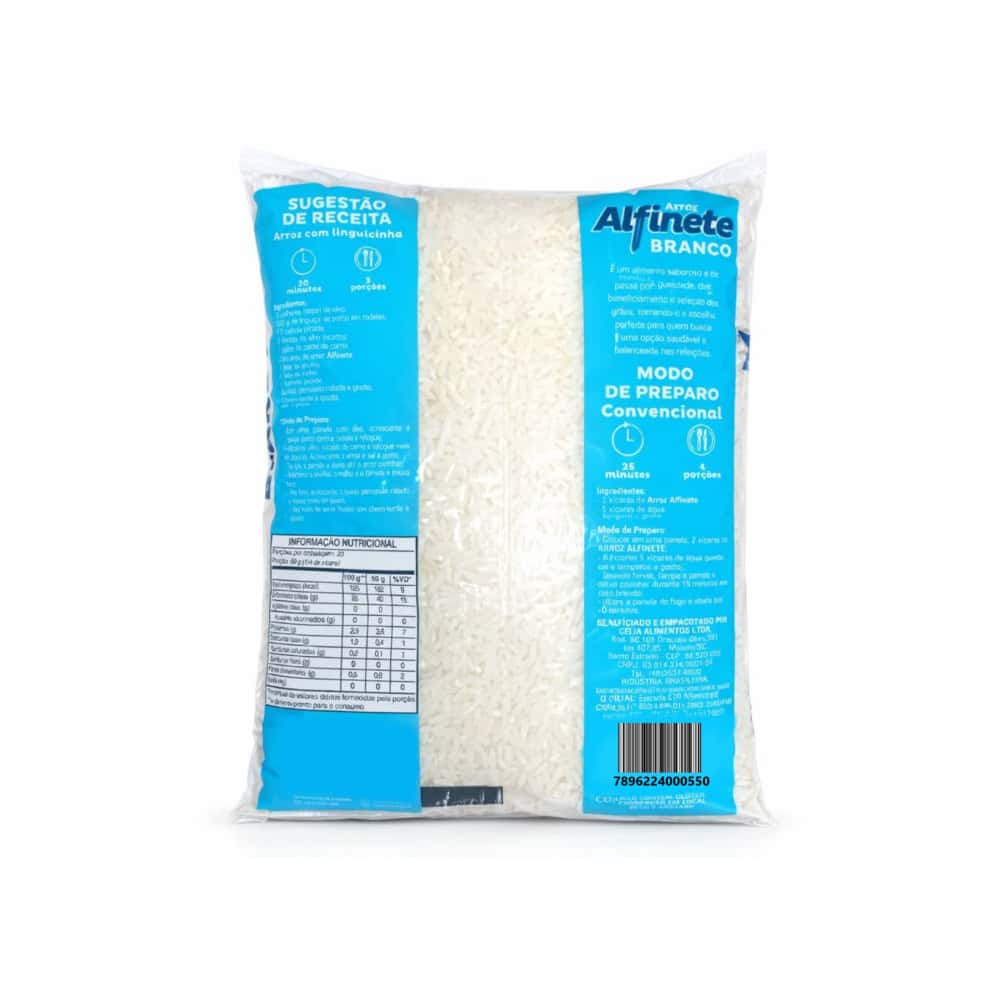 Arroz blanco Alfinete (4 x 1 kg / 2.2 lb) - Miniatura 2