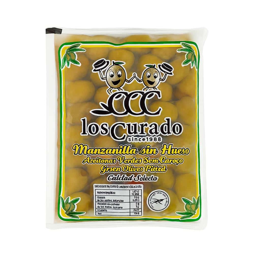 Aceitunas manzanilla sin hueso Los Curado (180 g / 6.34 oz) - Miniatura 8