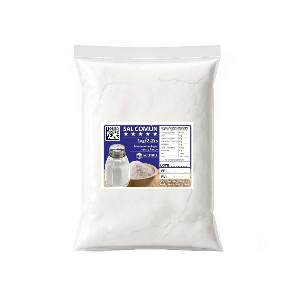 Sal común Multisell (1 kg / 2.2 lb) - Miniatura 1