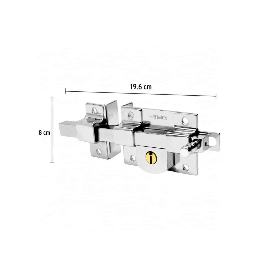 Cerradura de barra libre izquierda Hermex CB-45I - Miniatura 4