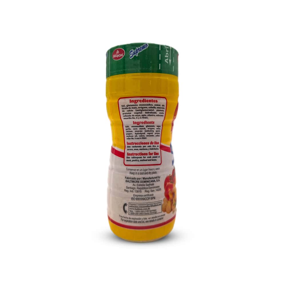 Sazón Supremo Baldom (255 g / 9 oz) - Miniatura 2