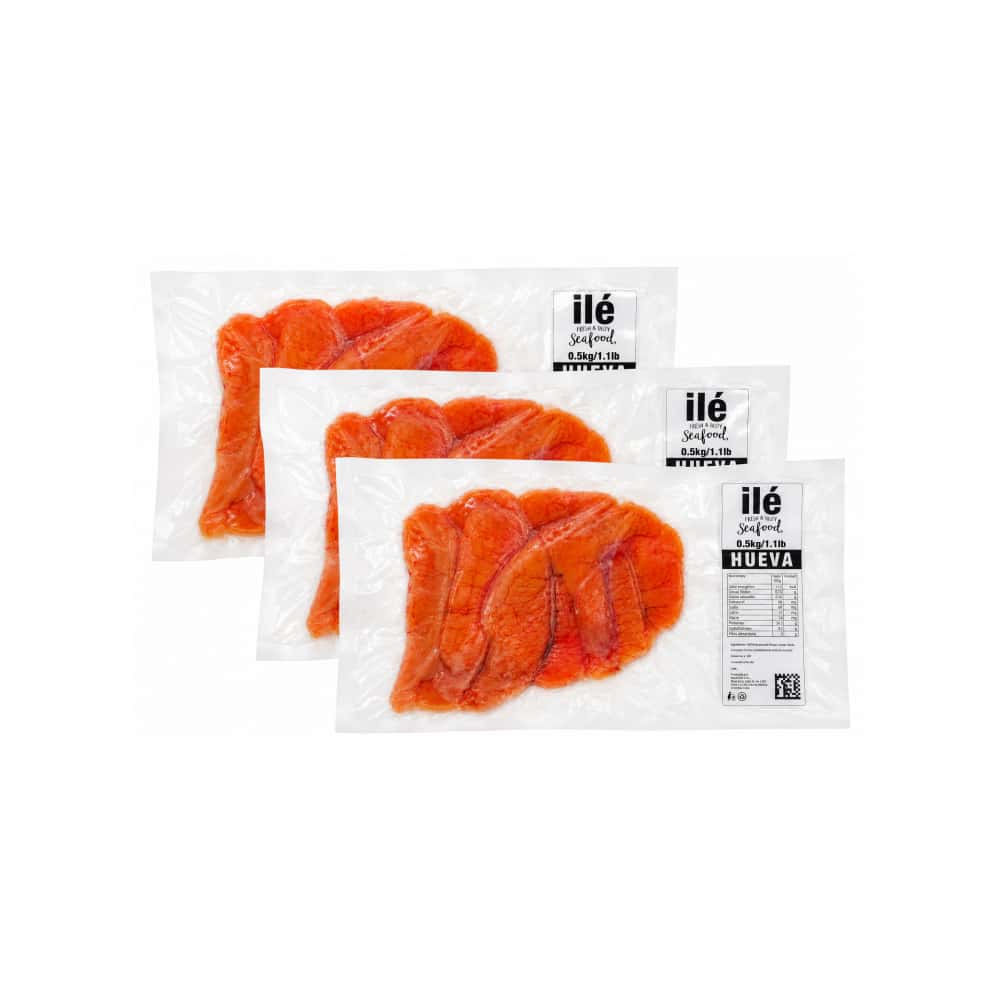 Hueva de pescado de pargo cubera Ilé (3 x 500 g / 1.1 lb) - Miniatura 1