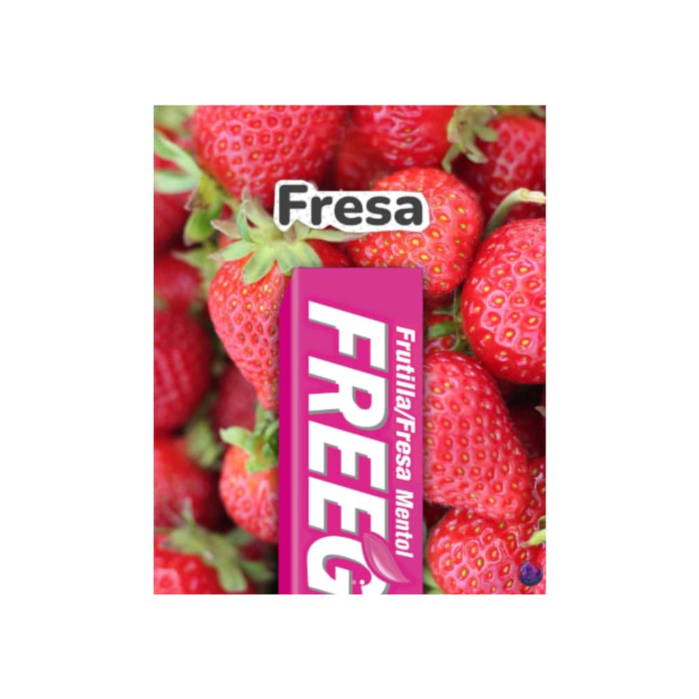 Caramelos duros sabor a fresa y mentol Freegells (334.8 g / 11.80 oz) - Miniatura 5