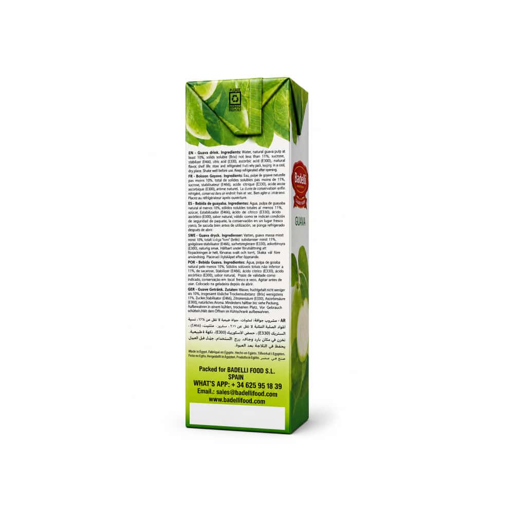 Jugo de guayaba Badelli (200 ml / 6.76 fl oz) - Miniatura 4