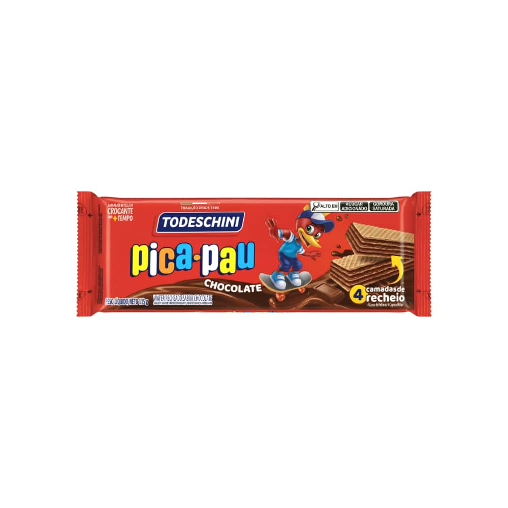 Sorbeto de chocolate pica-pau Todeschini (115 g / 4.06 oz) - Miniatura 1