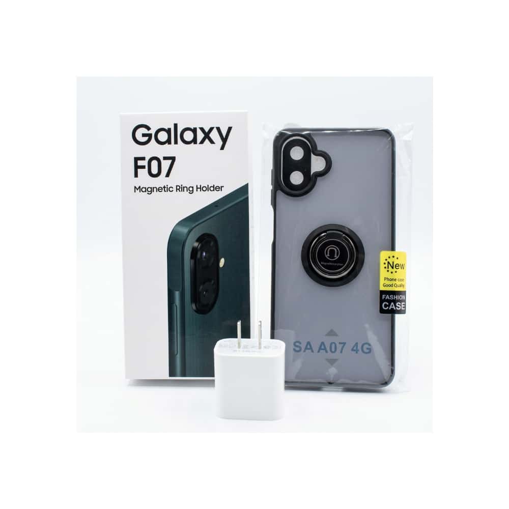Celular 64 GB ROM / 4 GB RAM Samsung Galaxy F07 + Forro y cargador tipo C - Miniatura 1