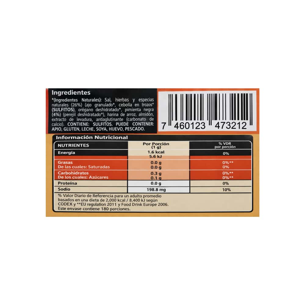 Sazonador Naturisimo con pimienta Maggi (180 g / 6.34 oz) - Miniatura 4