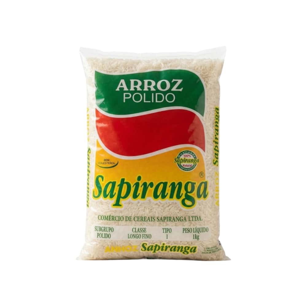 Arroz Pulido Sapiranga (1 kg / 2.2 lb) - Miniatura 1