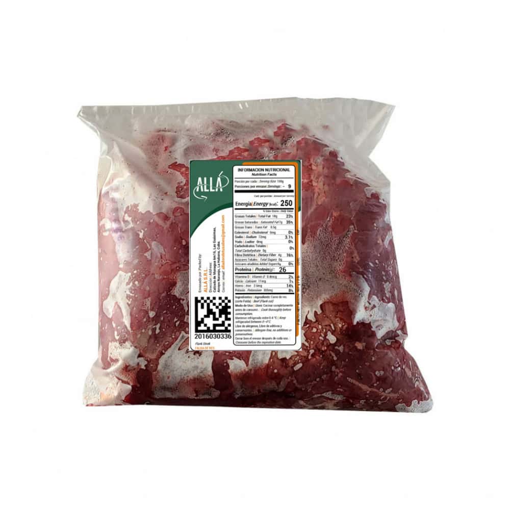 Falda de res ALLÁ (907 g / 2 lb) - Miniatura 5