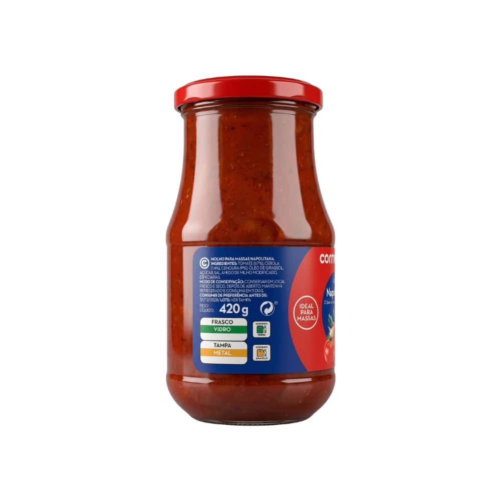 Salsa napolitana Continente (420 g / 13.5 oz) - Miniatura 3