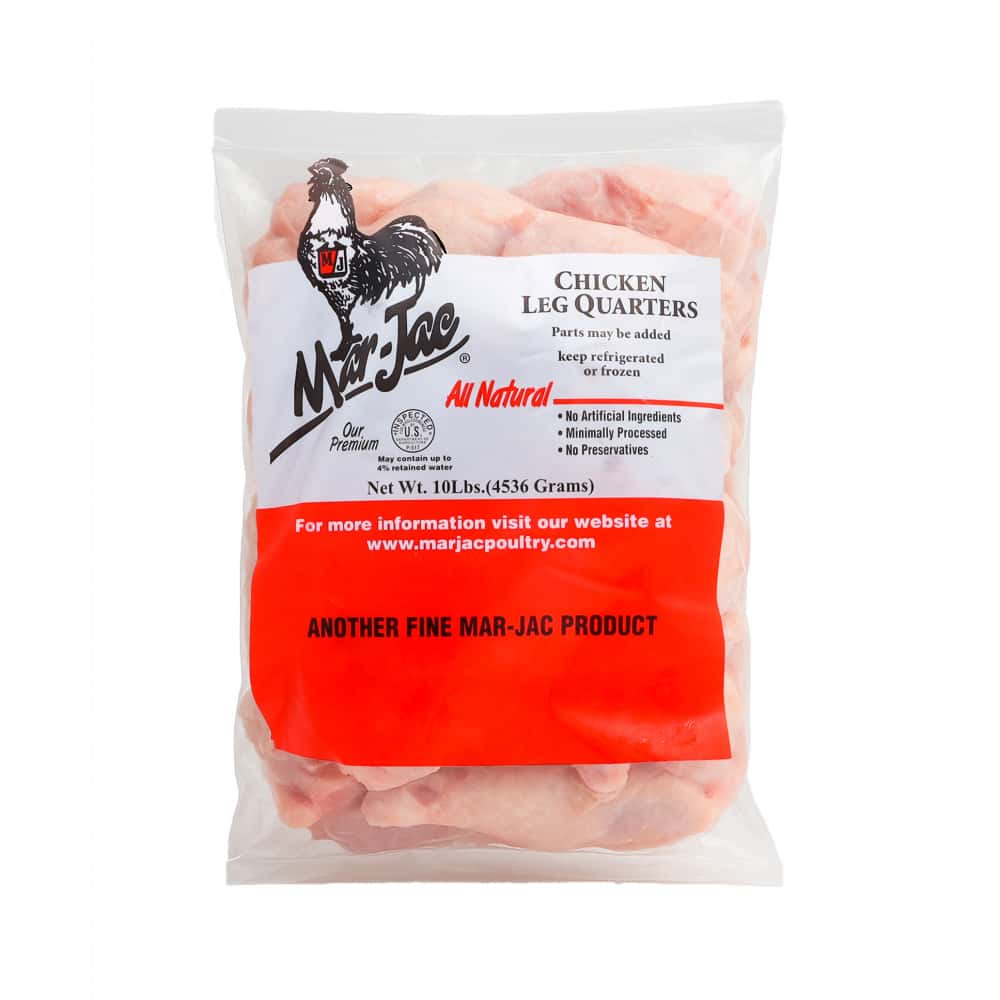Caja de cuartos traseros de pollo Mar-Jac (18.14 kg / 40 lb) - Miniatura 3