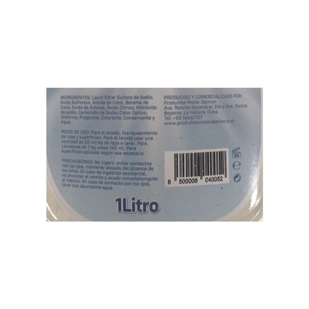 Detergente blanqueador Mister Damian (1 L) - Miniatura 3