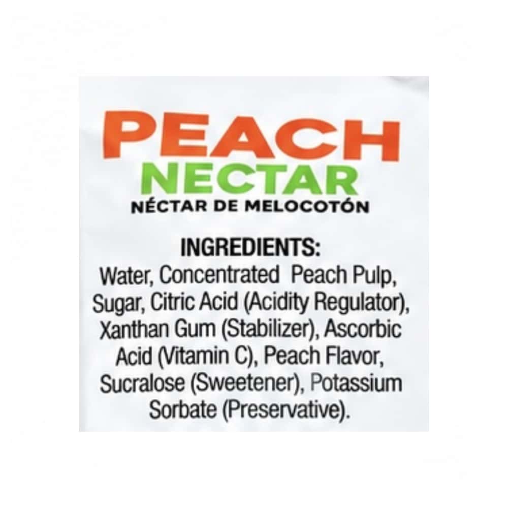 Néctar de melocotón Gayeyitas (200 ml / 6.76 fl oz) - Miniatura 3