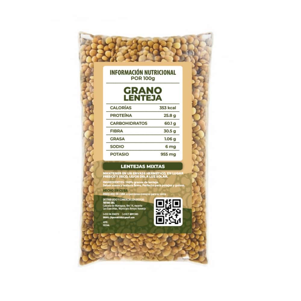 Lentejas Campo Vivo (10 x 500 g / 1.1 lb) - Miniatura 3