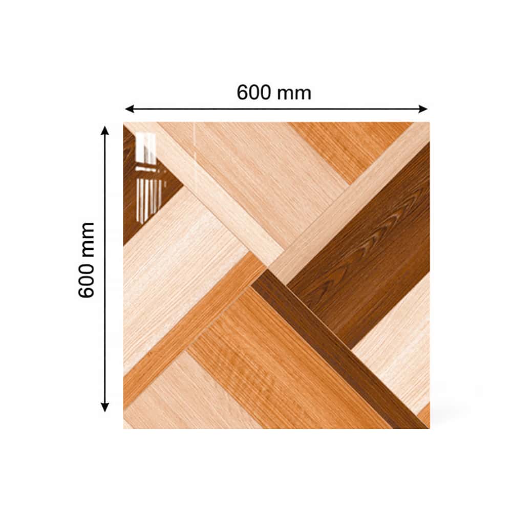 Caja de losas de cerámica pulida 600 mm x 600 mm Malu CR-S2407 (4 U) - Miniatura 2