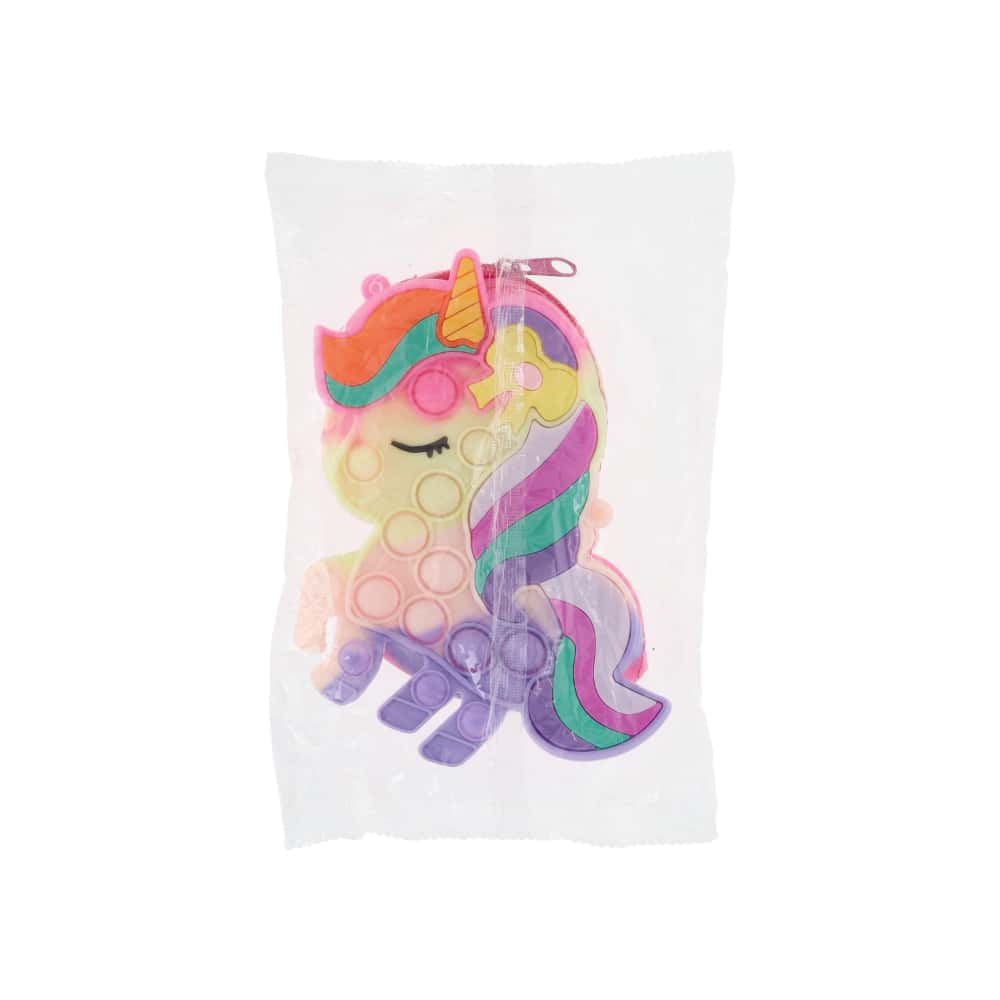 Cartera infantil Pop-It enforma de unicornio D'melem - Miniatura 2