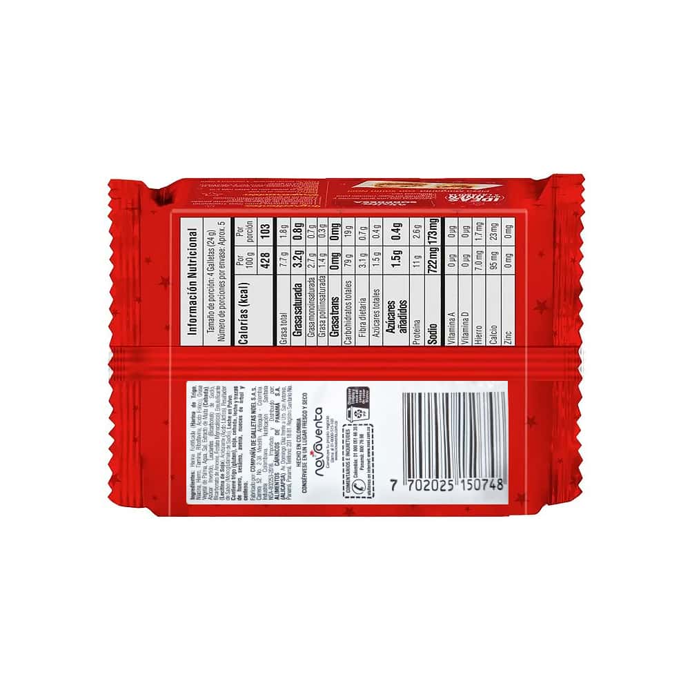 Galletas saladas tradicional Saltín Noel (102 g / 3.6 oz) - Miniatura 3