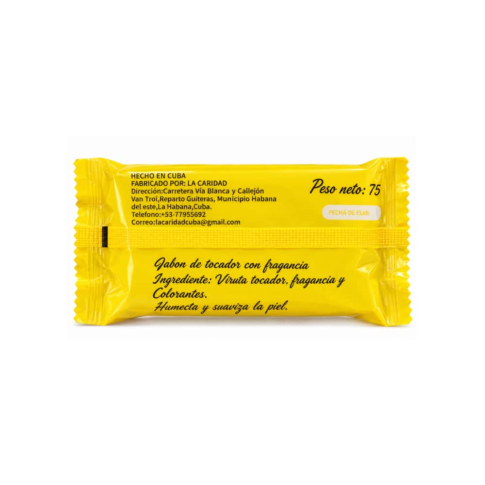 Jabón de tocador aroma a limón Princess Plus (75 g / 2.64 oz) - Miniatura 2