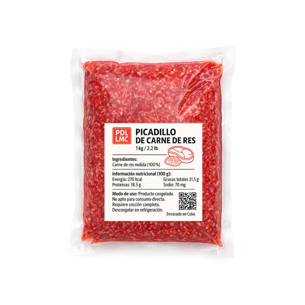 Picadillo de res PDL LMC (1 kg / 2.2 lb) - Miniatura 2