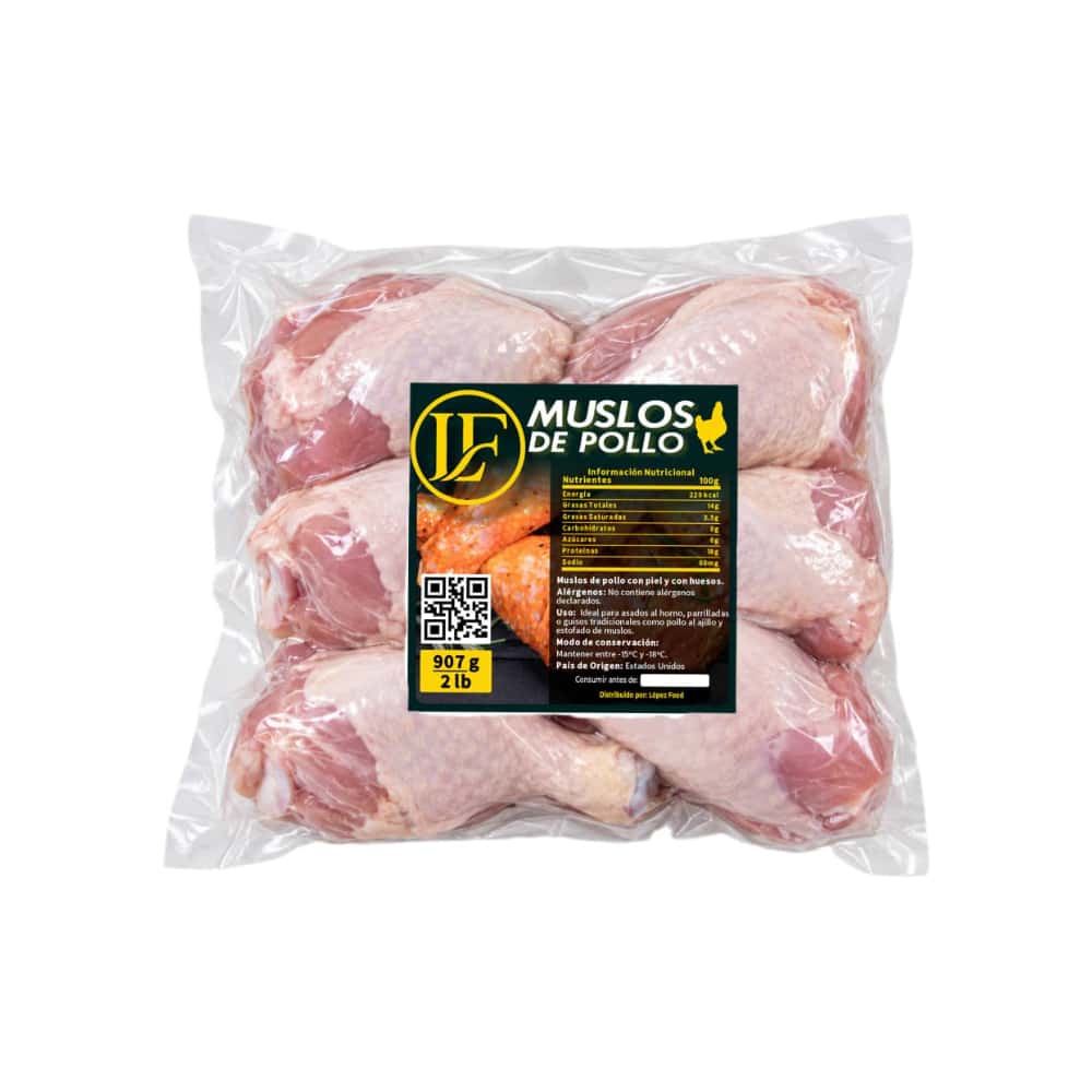 Muslos de pollo LF (907 g / 2 lb) - Miniatura 1