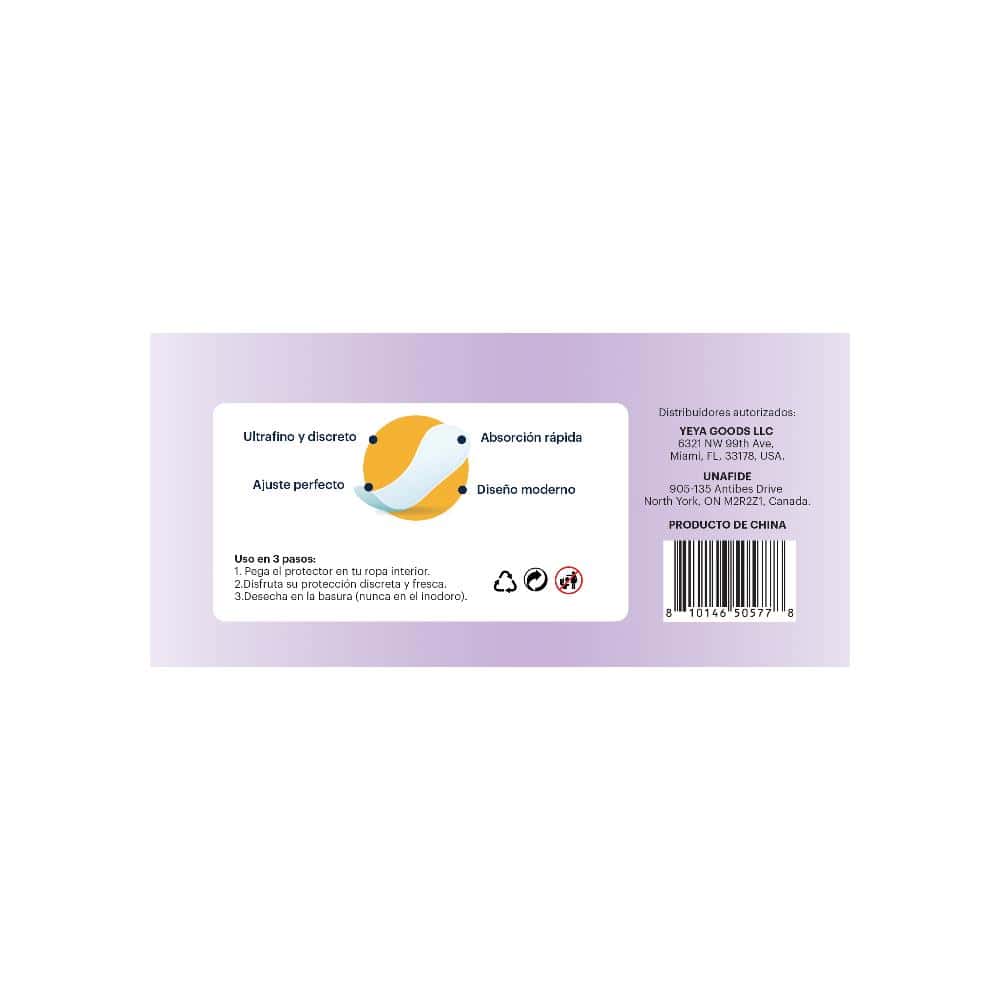 Protectores diarios YEYA (50 U) - Miniatura 3