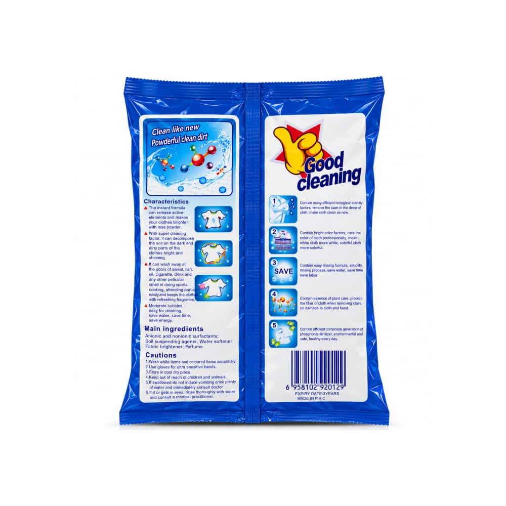 Detergente en polvo floral Good Cleaning (500 g / 1.1 lb) - Miniatura 2