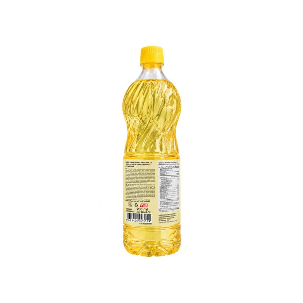 Aceite de girasol refinado Aloy (900 ml / 30.43 floz) - Miniatura 3