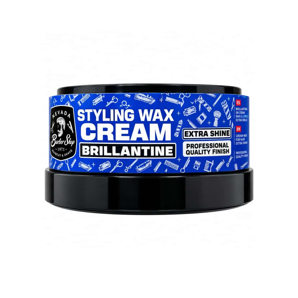 Cera para peinar en crema Brillantina Brillo extra Nevada Barber Shop (150 ml / 5 oz) - Miniatura 2