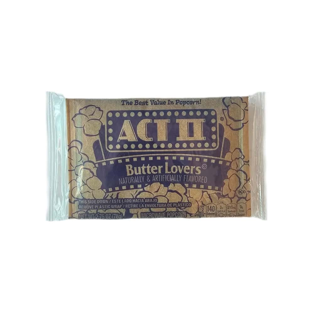Palomitas de maíz sabor mantequilla ACT II (78 g / 2.75 oz) - Miniatura 2