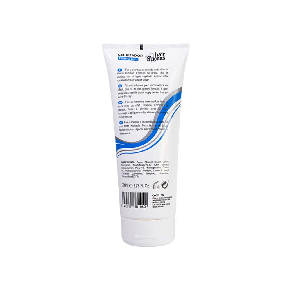 Gel fijador de efecto mojado para cabello S´nonas (200 ml / 6.76 fl oz) - Miniatura 2