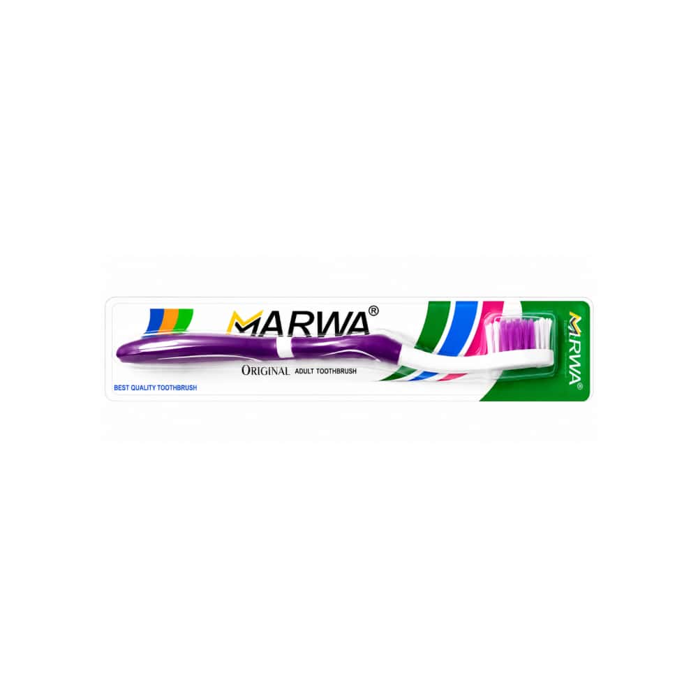 Cepillo de dientes morado Marwa - Miniatura 4