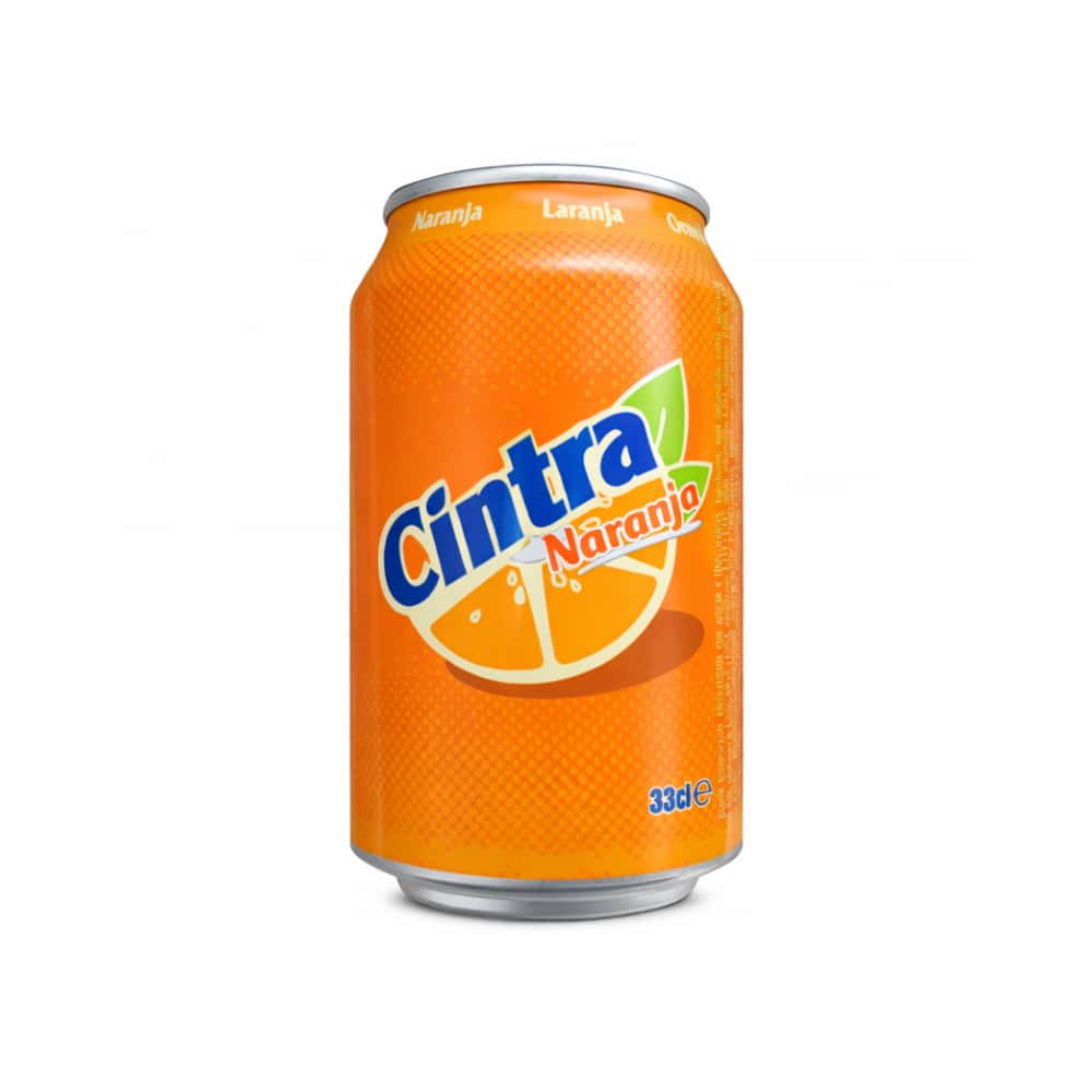Refresco gaseado de naranja Cintra (330 ml) - Miniatura 4