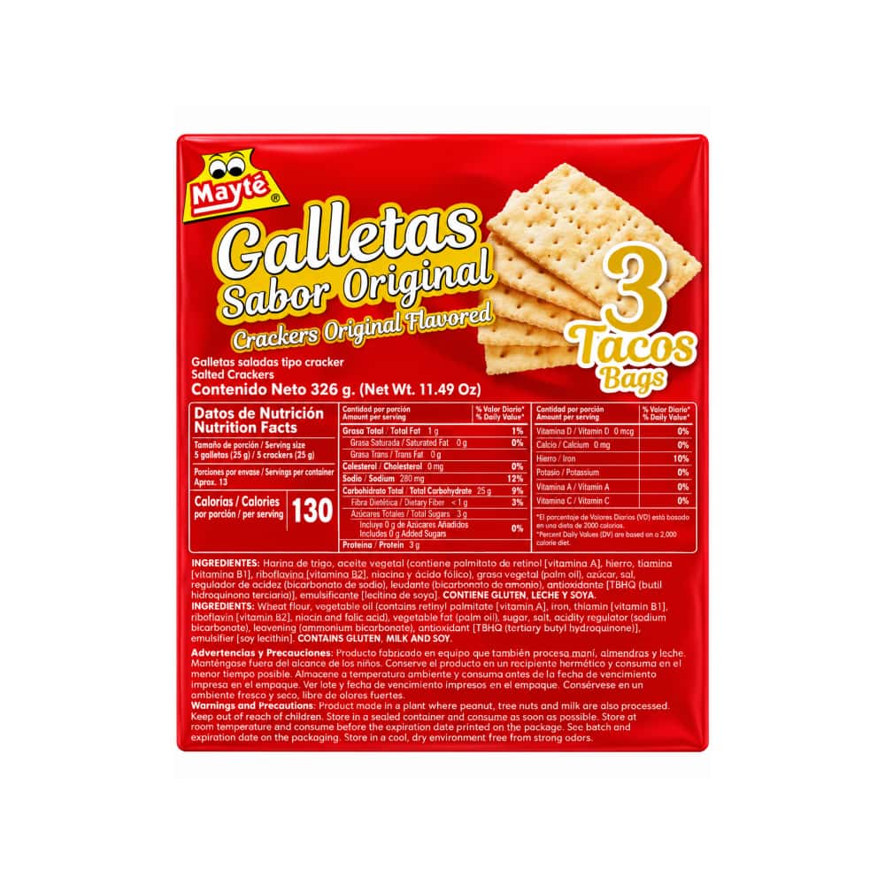 Galletas Mayté sabor original (326 g / 11.49 oz) - Miniatura 3