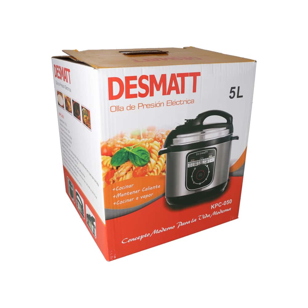 Olla de presión eléctrica de 5 L Desmatt KPC-050 - Miniatura 5