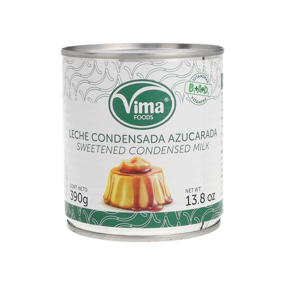 Leche condensada azucarada Vima Foods (390 g / 13.8 oz) - Miniatura 1