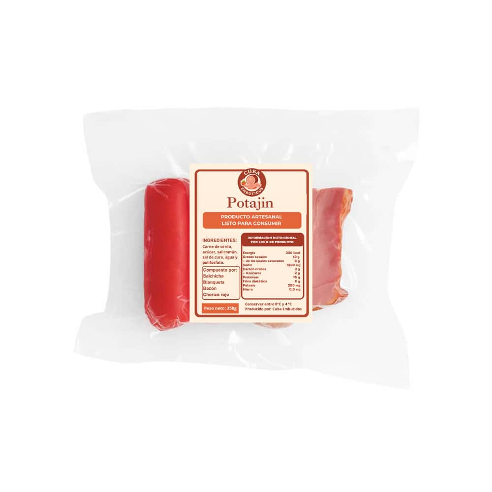 Potajin Cuba Embutidos (350 g / 0.772 lb) - Miniatura 2