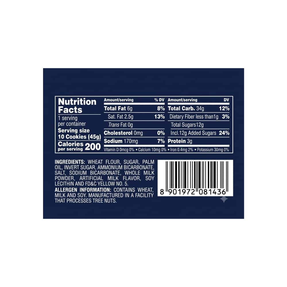 Galletas de leche Milk Castellum (45 g / 1.58 oz) - Miniatura 3