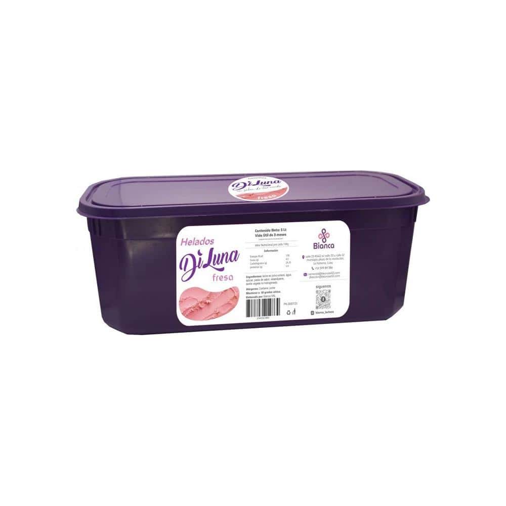 Helado sabor fresa DiLuna (5 L) - Miniatura 3