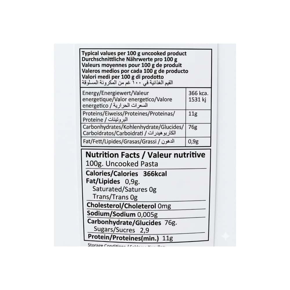 Coditos Pasta María (500 g / 17.64 oz) - Miniatura 2
