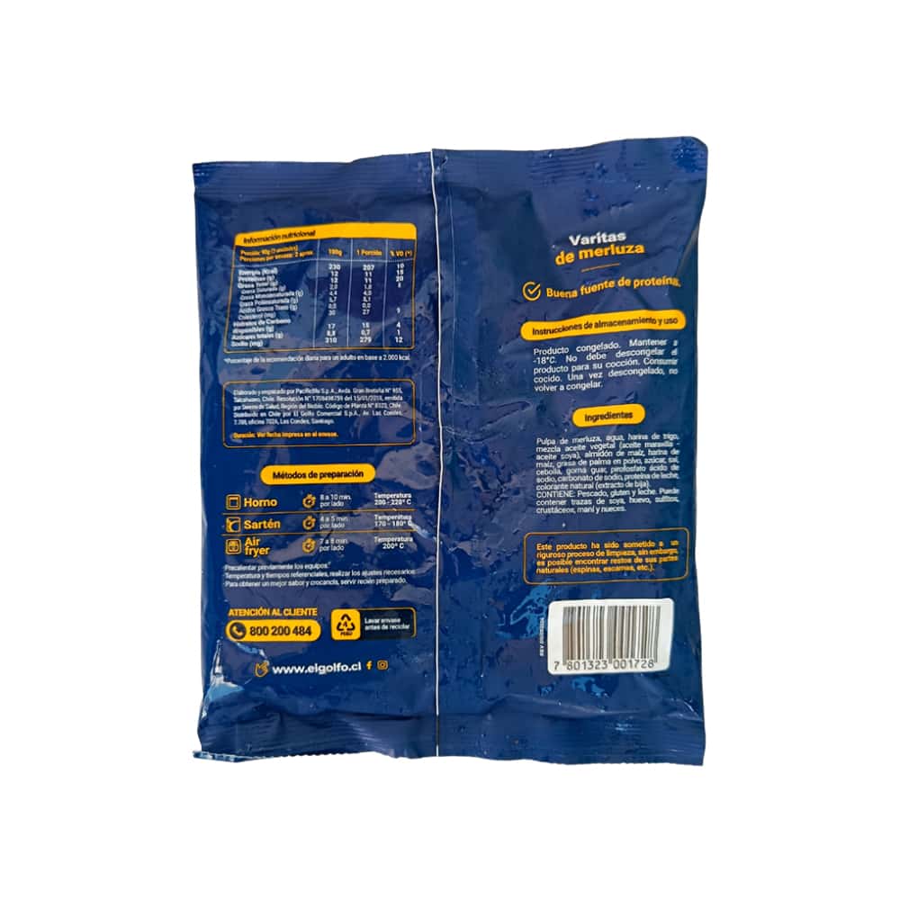 Varitas de merluza El Golfo (200 g / 7.05 oz) - Miniatura 2