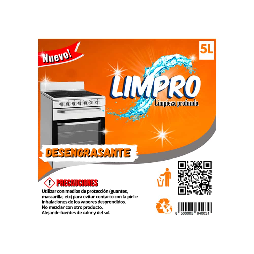 Desengrasante Limpro (5 L) - Miniatura 4