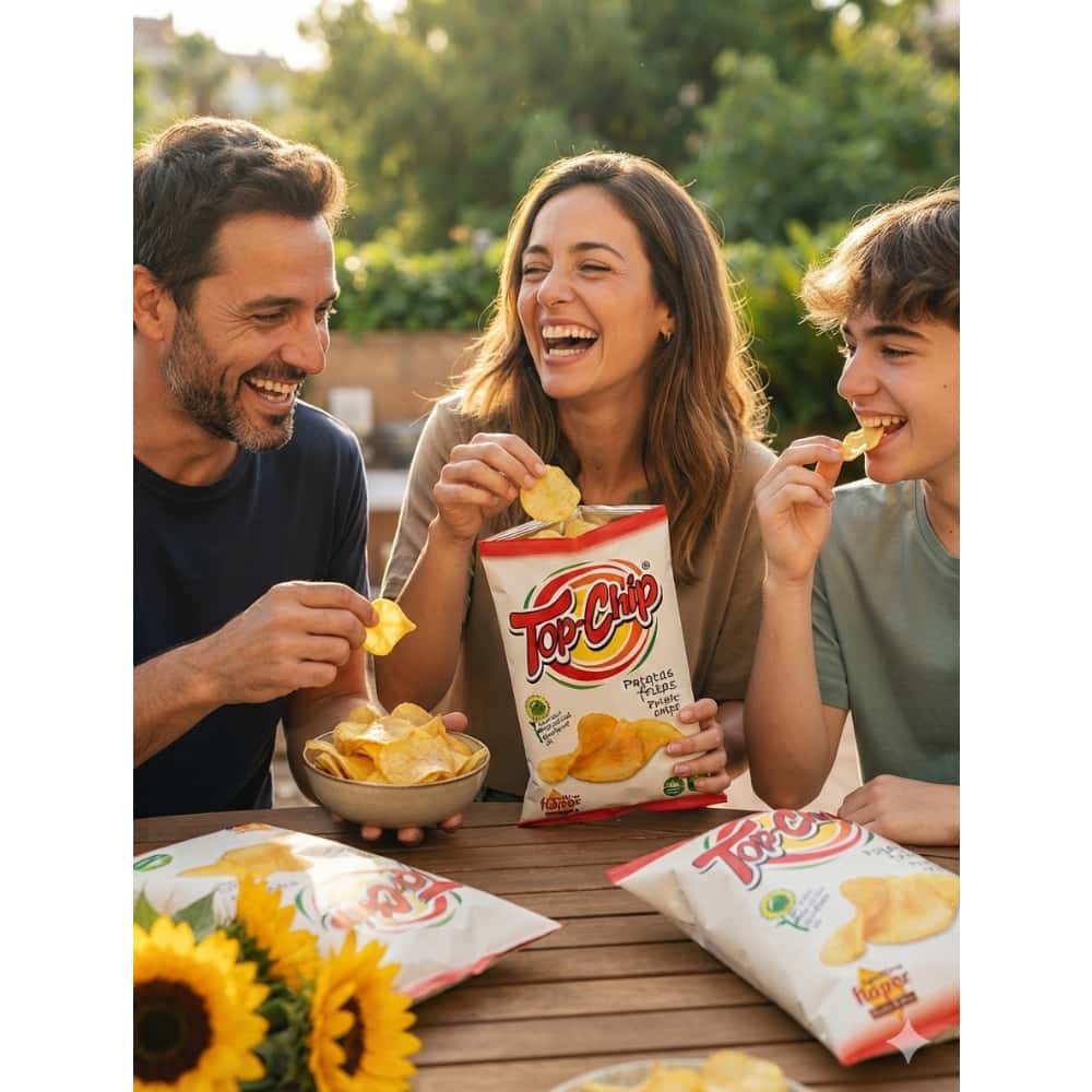 Papas fritas en aceite de girasol Top-Chip Flaper (35 g / 1.23 oz) - Miniatura 4