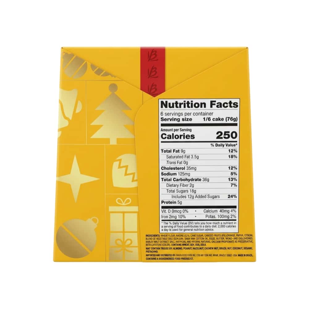 Panettone clásico Bauducco (454 g / 16 oz) - Miniatura 2