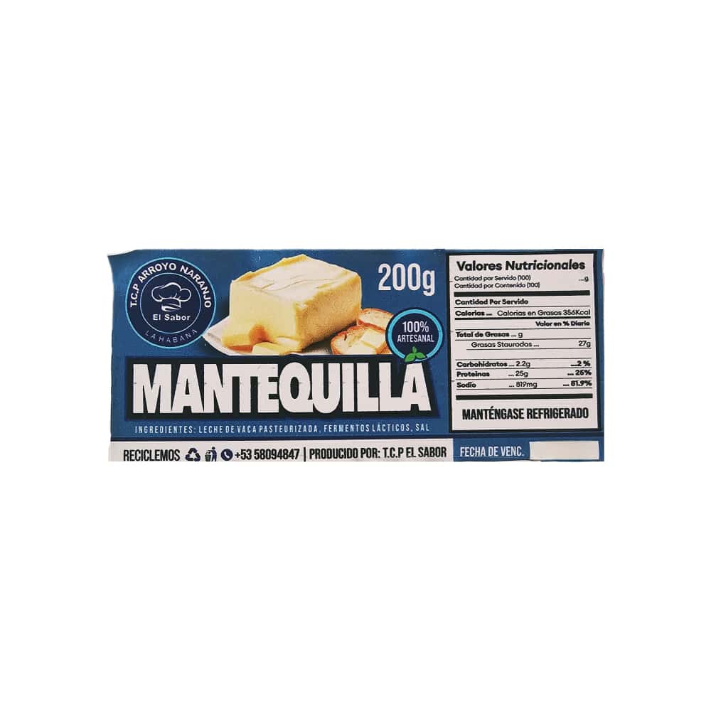 Mantequilla con sal El Sabor (200 g / 7.05 oz) - Miniatura 4